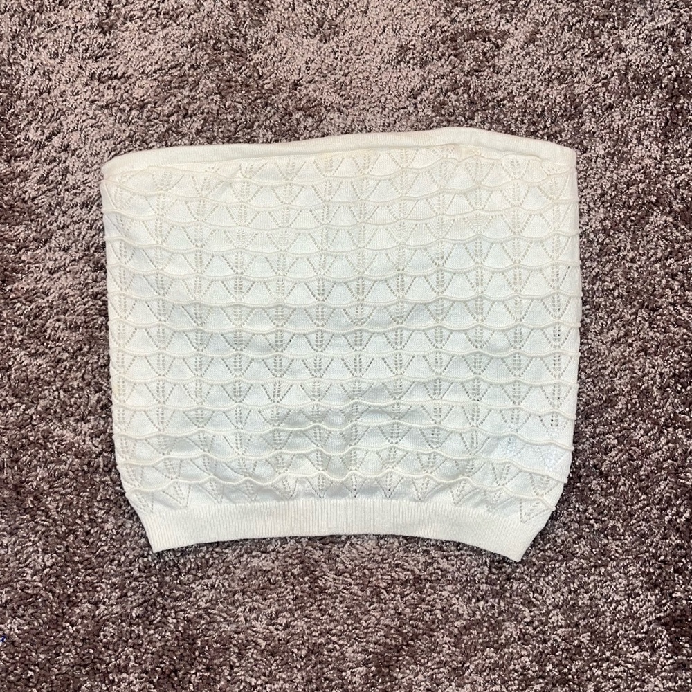 Knit tube top!
